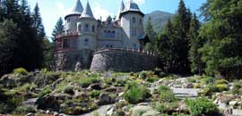 Giardino botanico alpino <br /> Castel Savoia